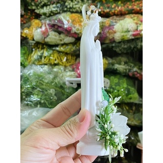 Tượng đá Đức Mẹ Fatima,Ban ơn 15cm