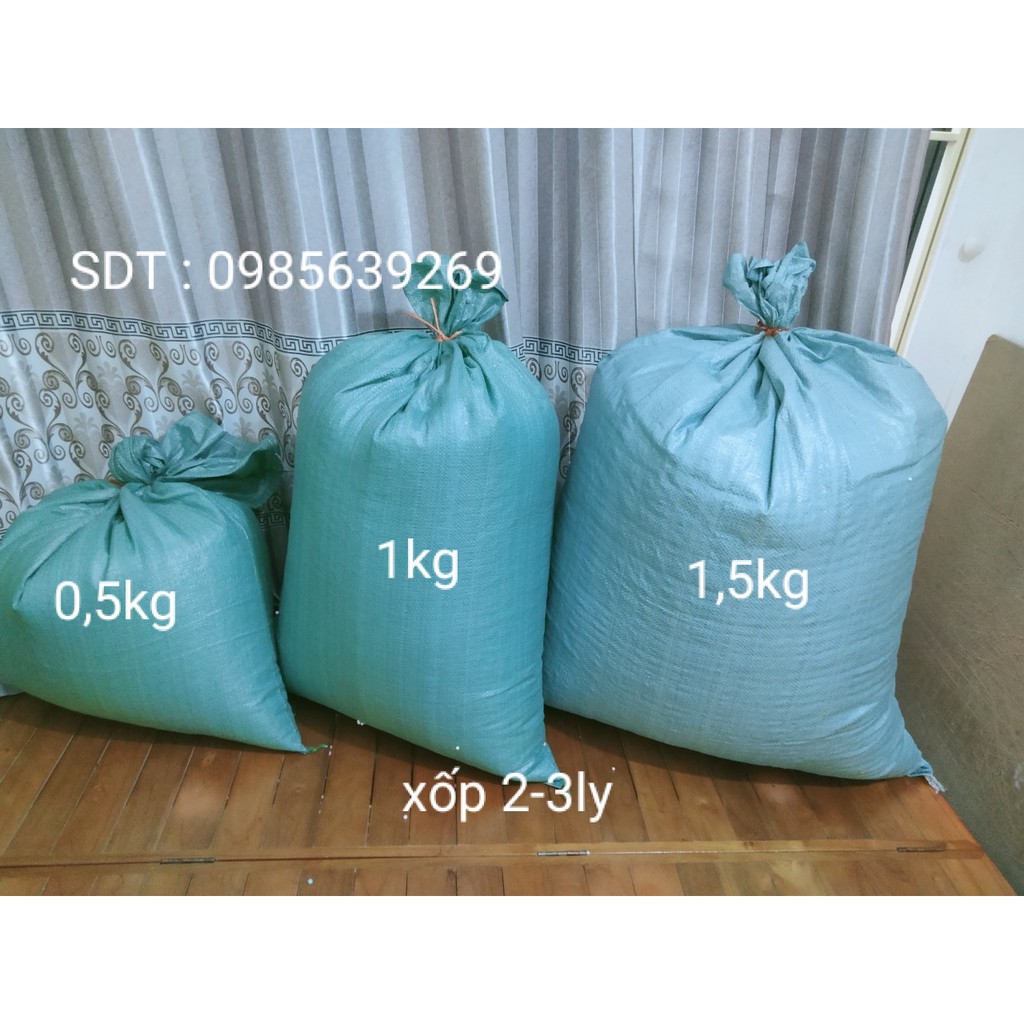 100g HẠT XỐP TRẮNG 2-3ly 👍 [RẺ SẬP SÀN] 👍Siêu đẹp, giá rẻ, cỡ hạt chuyên làm ghế lười, gối lười Trang trí hộp quà 💝