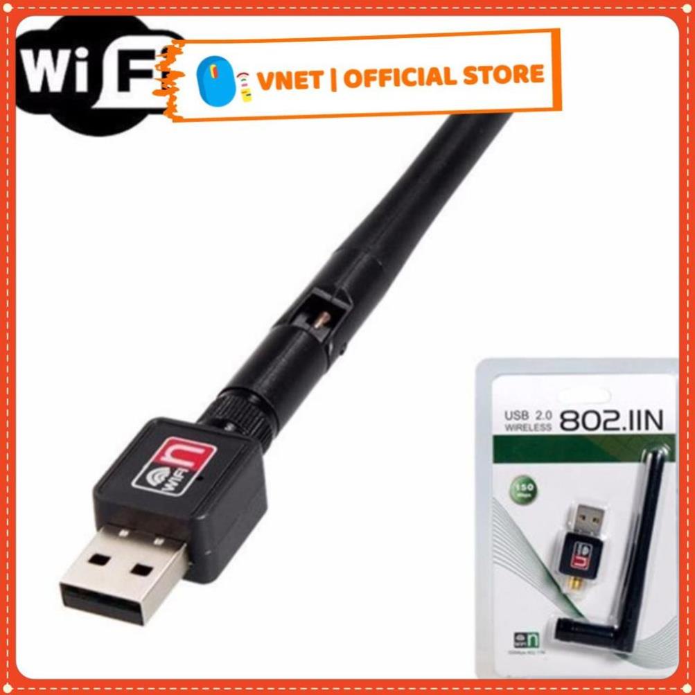 [Loại 1] Bộ Thu Wifi 150Mgb Có Anten WiFi chuẩn N  - SPANA