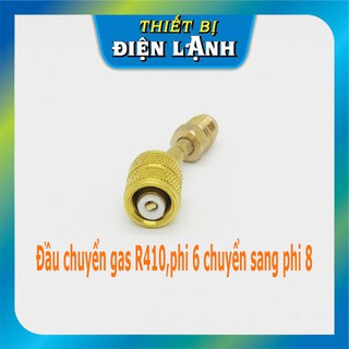 Đầu chuyển gas R410,phi 6 R22 chuyển sang phi 8 R410