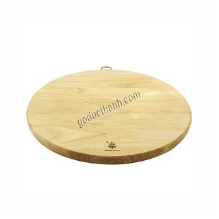Thớt tròn gỗ đức thành khoen d300 – 01061