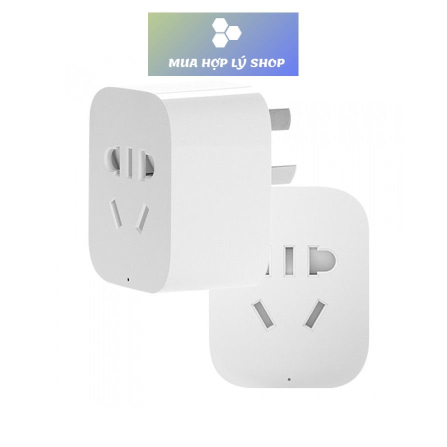 [CHÍNH HÃNG XIAOMI] Ổ Cắm Điện Bluetooth và WIFI Thông Minh Xiaomi Gen 2, hỗ trợ hẹn giờ tắt bật đèn hồ cá, máy bơm nước