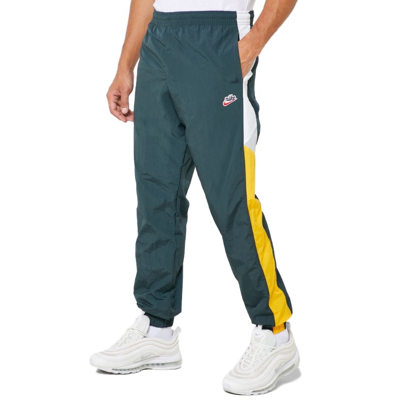 [HÀNG_CHÍNH_HÃNG] QUẦN NIKE HERITAGE WOVEN TROUSERS - XANH RÊU