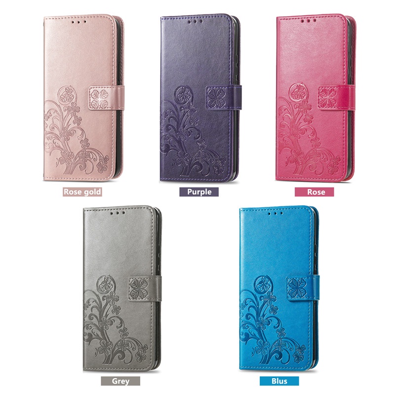 Bao Da Điện Thoại Nắp Lật Dạng Ví In Họa Tiết Hoa Nổi 3D Sang Trọng Cho Nokia X20 X10 2021 X100 X10 X 20 X 100
