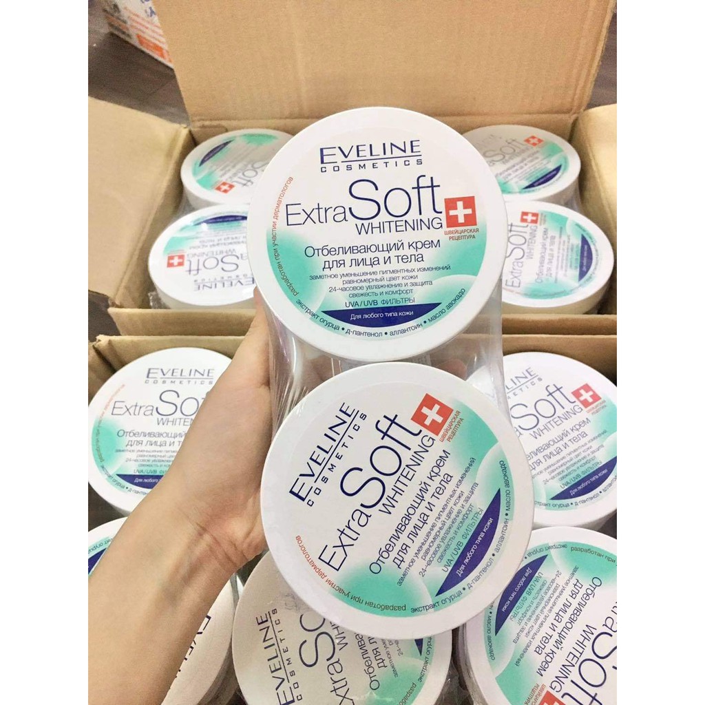 Kem dưỡng trắng Eveline extra