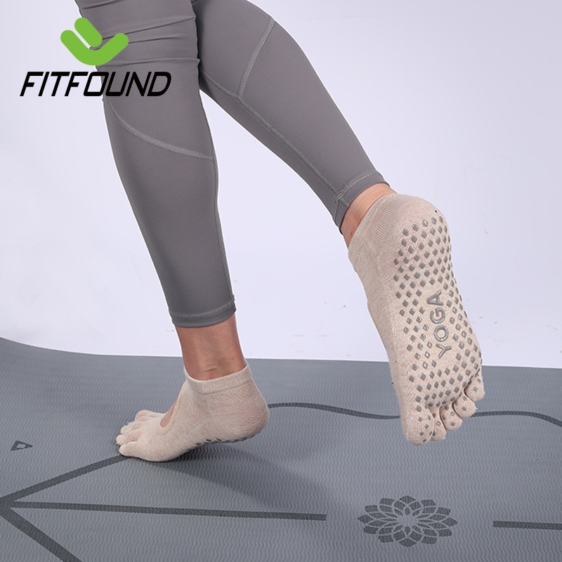 Tất Vớ Chân Tập Yoga Pilates Chống Trơn Trượt Chia 5 Ngón- Mẫu S