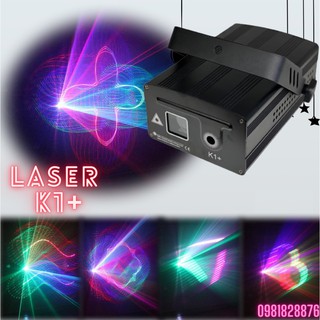 ĐÈN BAY PHÒNG K1+ CHIẾU HÌNH 3D GÂY ẢO GIÁC 7 MÀU Siêu HOT