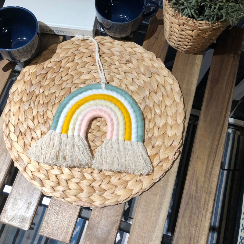 Phụ Kiện Treo Tường Trang Trí Phong Cách Boho Cho Phòng Bé Trai