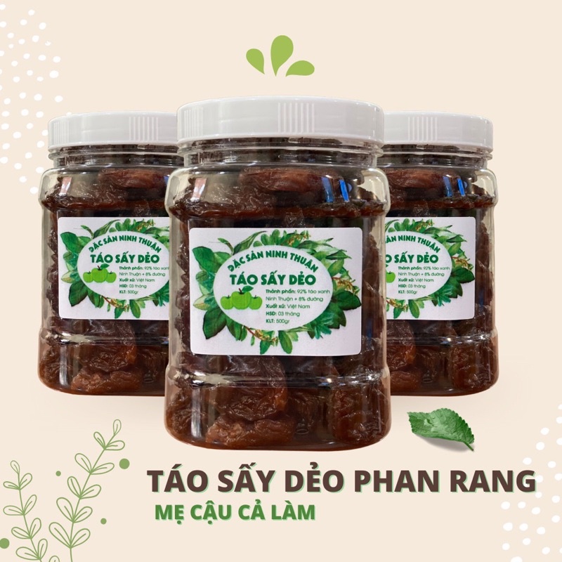 TÁO SẤY DẺO NINH THUẬN 500gr