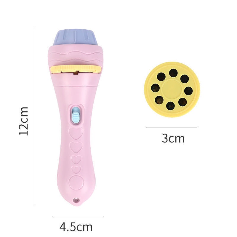 Đèn Pin Chiếu Dạng Trượt 32 Họa Tiết Độc Đáo Cho Trẻ Em