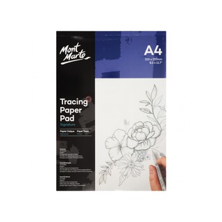 Giấy can mont marte khổ a4 tập 40 tờ 60 gsm - colormate