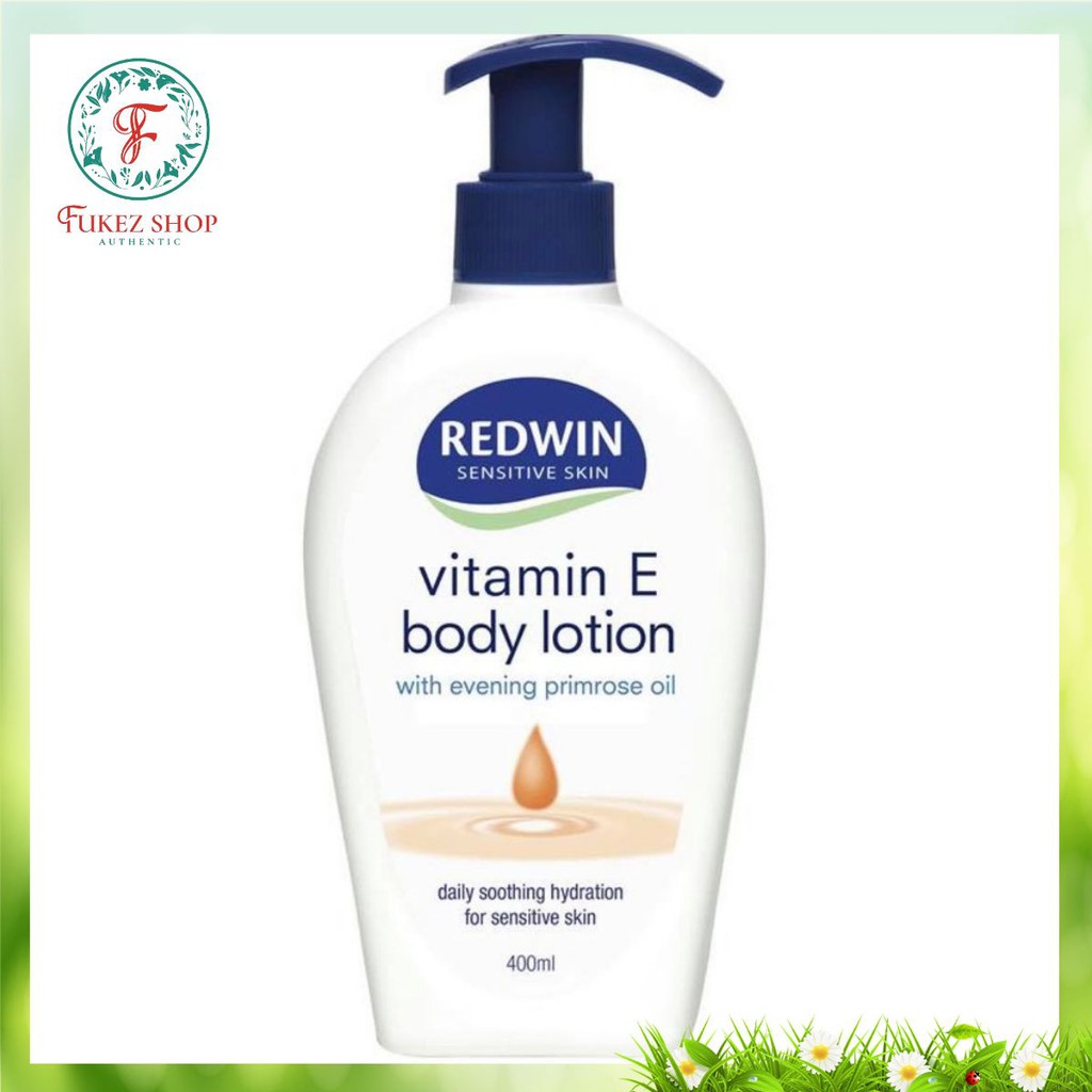 [SALE RẺ] Kem Dưỡng Thể Vitamin E Redwin 400ML Úc