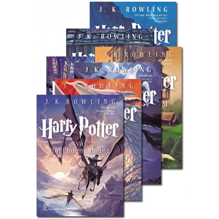 Truyện Harry Potter Tập 1,2,3,4,5,6,7,8 