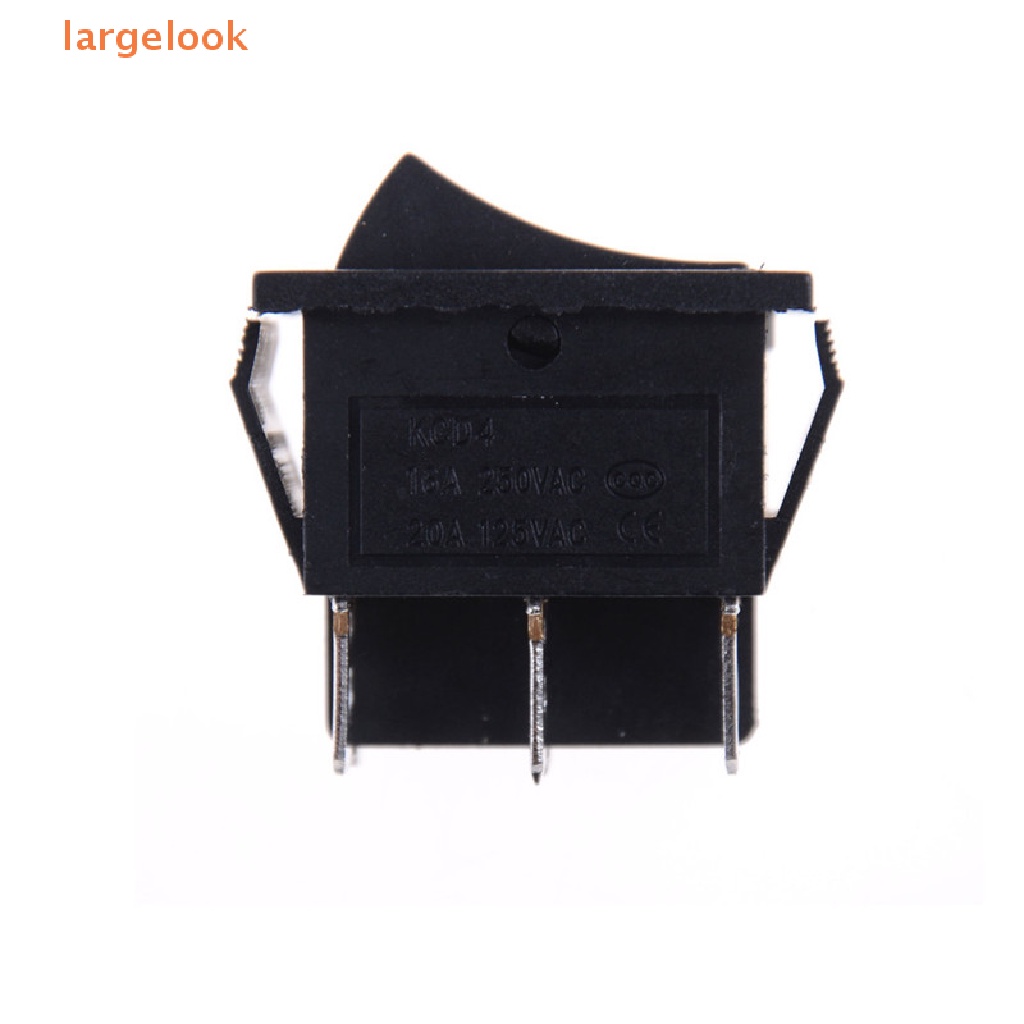 1 Công Tắc ON / OFF 6 PIN 16A / 250VAC 20A / 125VAC Màu Đen KCD4