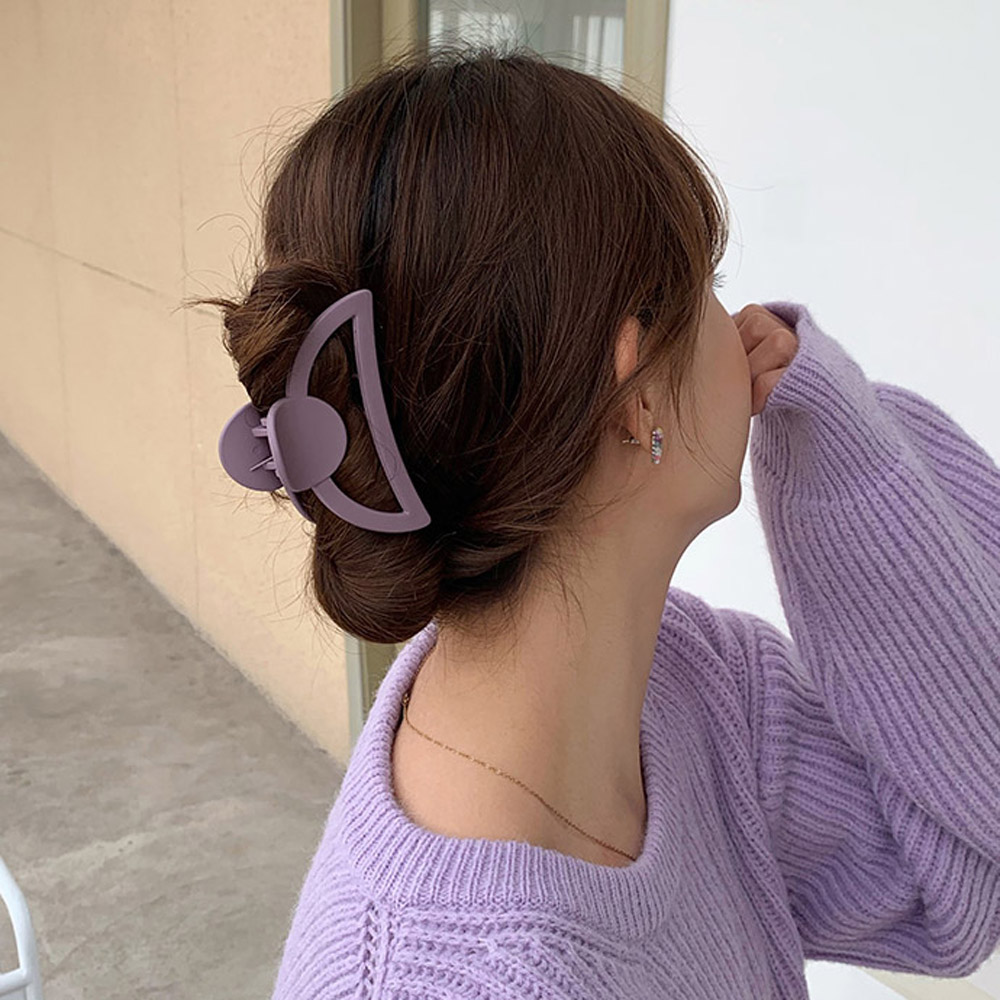 Kẹp Tóc Họa Tiết Hình Học Nhiều Màu Thời Trang Cho Nữ