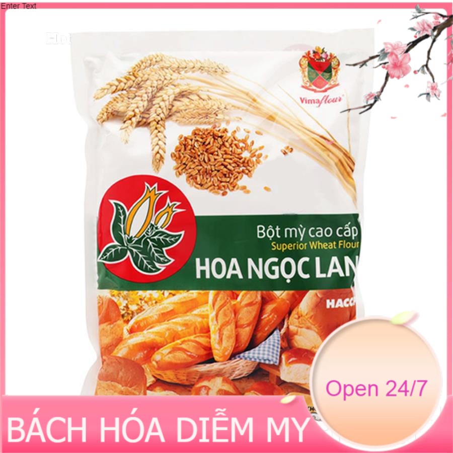 Bột Mì Cao Cấp Hoa Ngọc Lan Túi 1kg- Bột Làm bánh siêu ngon