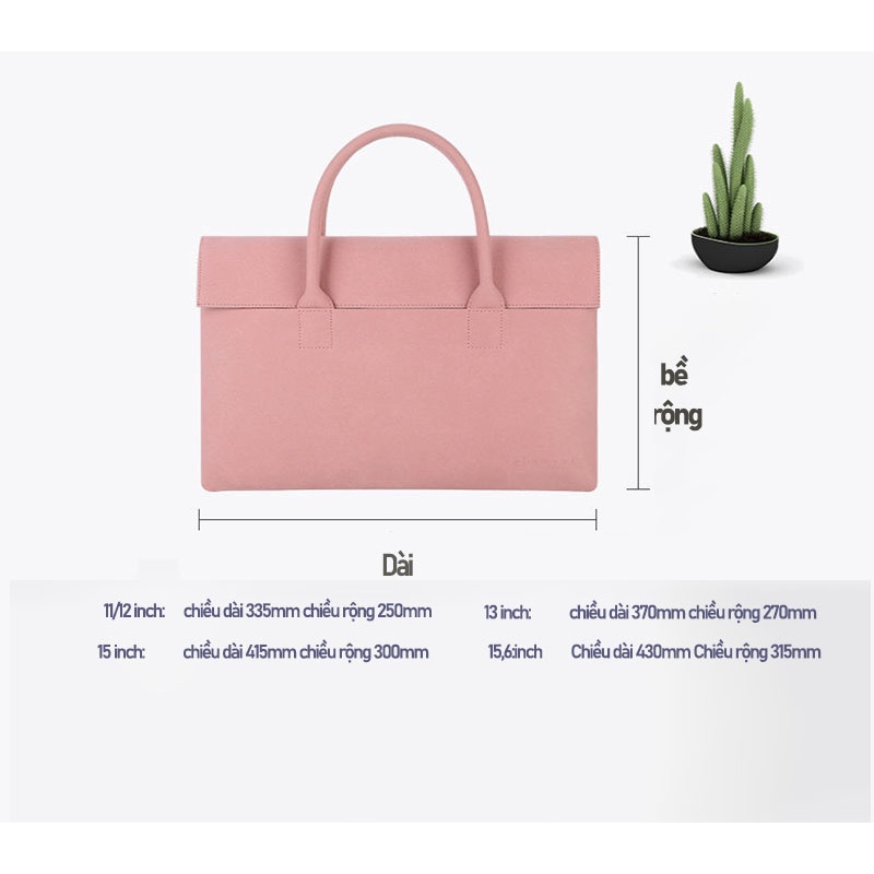 Túi đựng laptop thích hợp cho Apple macbook air Huawei Matebook Lenovo Xiaoxin pro Dell HP Xiaomi 16 14 13.3 15.6 inch