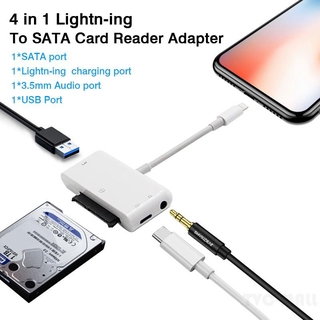 Cáp Chuyển Đổi Cổng Lightning Sang Sata Cho Ipad / Iphone
