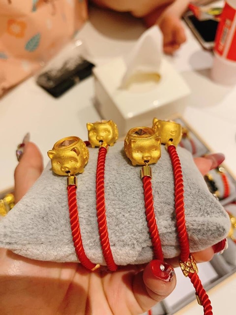 🎀 Lắc Heo Vàng Lưỡi Hái 🎀