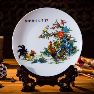 Đĩa tranh sứ Giang Tây