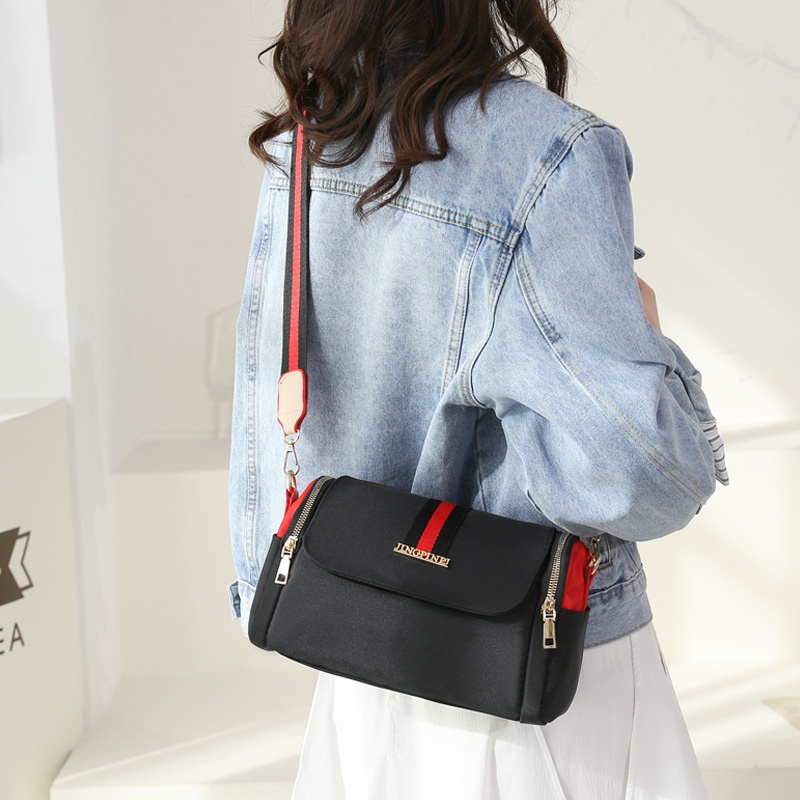 Túi Đeo Chéo Phong Cách Hàn Quốc Chống Thấm Nước Nhiều Ngăn Tiện Dụng Cho NữTúi Xách Nữ