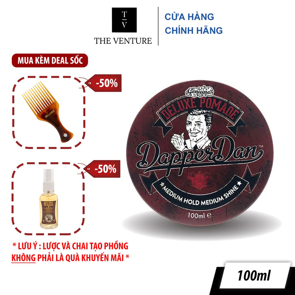 [HÀ NỘI] Sáp vuốt tóc Dapper Dan Deluxe Pomade - 100 gram