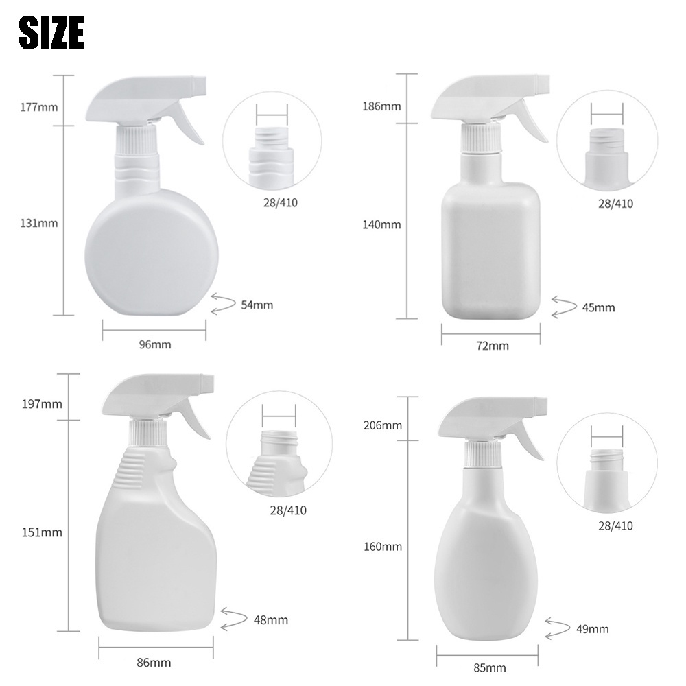 Bình xịt rỗng bằng nhựa có vòi phun nước dung tích 250/300ml đa năng cho salon