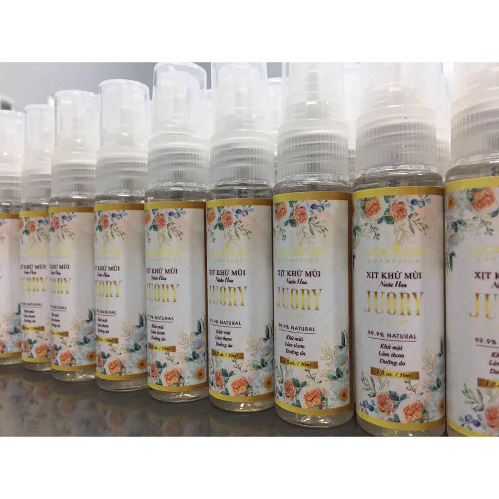 Xịt Khử Mùi Cao Cấp Lucky Star 2 trong 1 – Hương Nước Hoa - 30ml