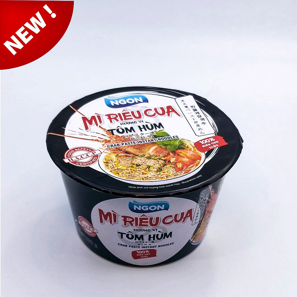 Mì ăn liền, phở ăn liền, hủ tiếu ăn liền Combo 6 có thịt thật, riêu cua thật | BigBuy360 - bigbuy360.vn