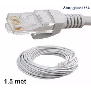 CÁP MẠNG BẤM SẴN 2 ĐẦU RJ45 CAT5E UTP KINGMASTER TY015
