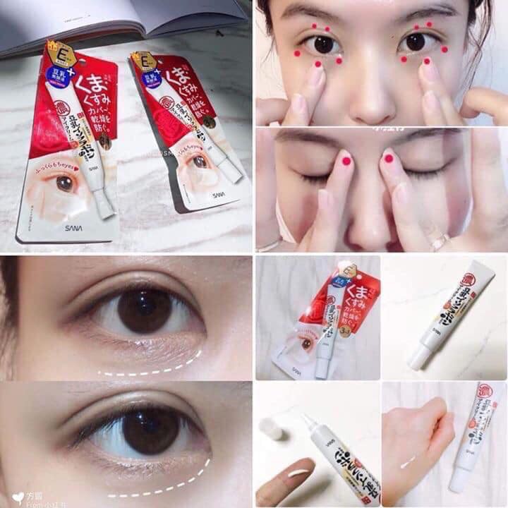 Kem Dưỡng Mắt Sana Nameraka Wrinkle Eye Cream Nhật Bản