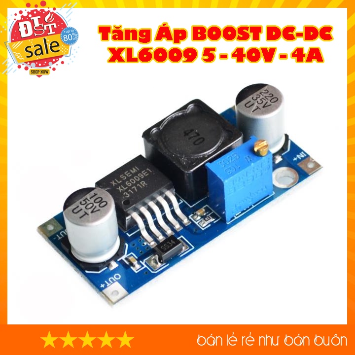 Module Tăng Áp BOOST DC-DC XL6019  5 - 40V - 4A