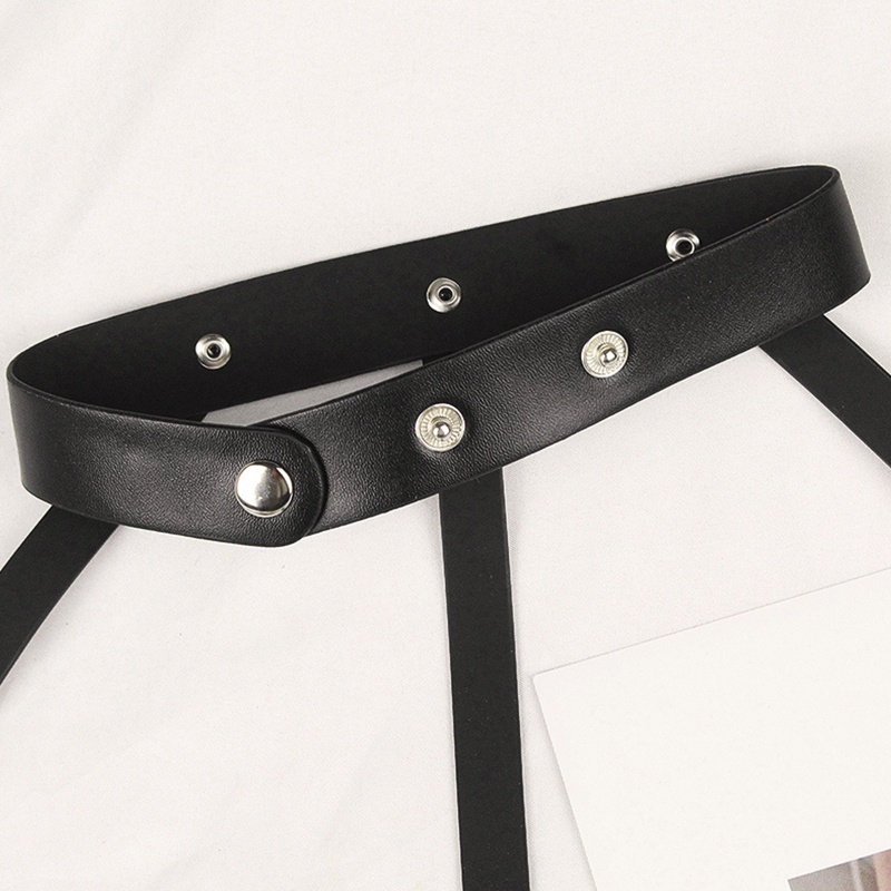 Thắt Lưng Bằng Da PU Có Khóa Cài Trang Trí Cho Nữ