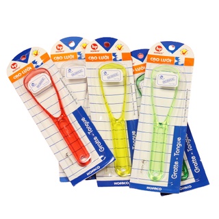 Dụng cụ cạo lưỡi, cây que chà lưỡi nhựa hofaco hpg26