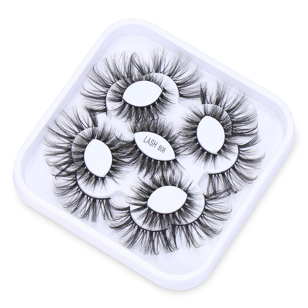 9 Cặp Lông Mi Giả MIH SKONHED Trang Điểm Mắt Hỗn Hợp Không Cần Nối Mi