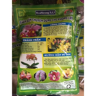 Phân tan chậm túi lọc 5-5-5+TE cho hoa lan (30 túi)