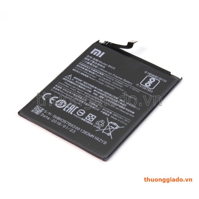 Pin Xiaomi BN35 / REDMI 5 xinh bảo hành 3 tháng