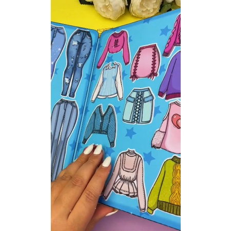 TỦ QUẦN ÁO BÚP BÊ GIẤY 3