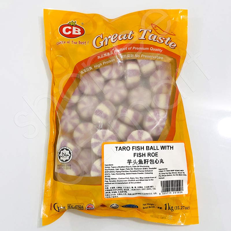 Bánh Bao Hải Sản Nhân Phô Mai Trứng Cá Viên Thả Lẩu Malaysia CB