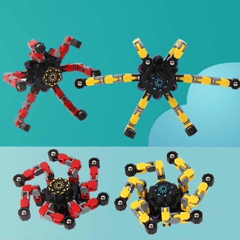 Con quay đồ chơi rôbốt Fidget Spinner 2022 giúp giảm stress cho trẻ em và người lớn