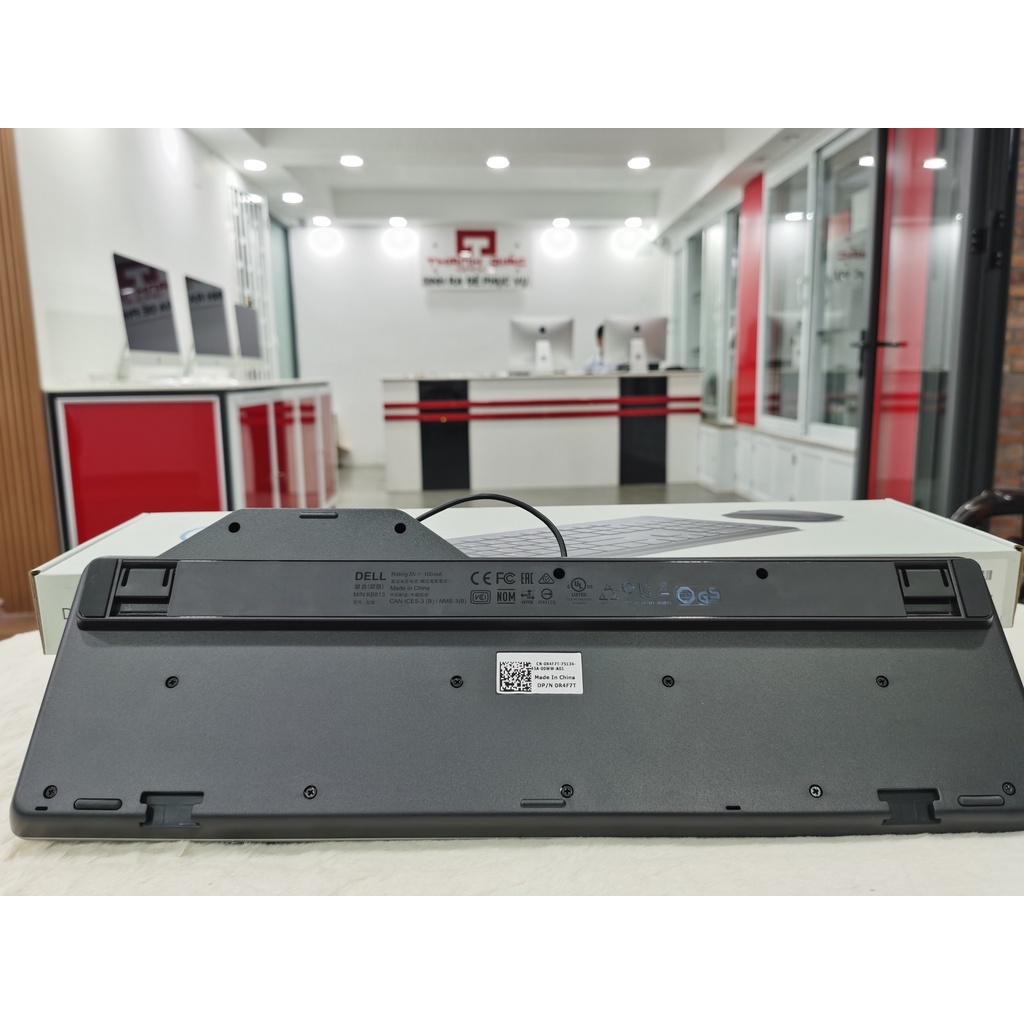 BÀN PHIM DELL KB813 SMART CARD-CHÍNH HÃNG NEW 100% FULL BOX, BẢO HÀNH 12 THÁNG.