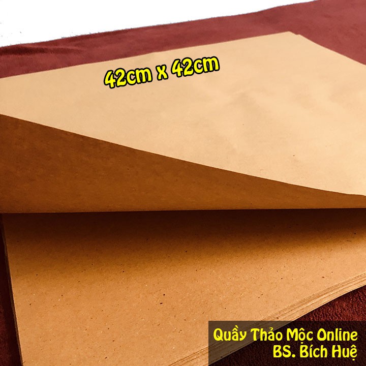 Giấy Gói Thuốc Bắc Đông Y Sạch, Tiện Lợi 42cm x 42cm 11kg