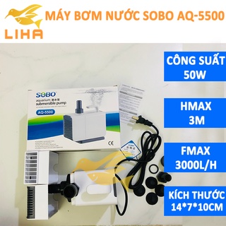 Máy bơm nước sobo aq5500 - máy bơm chìm cho bể cá