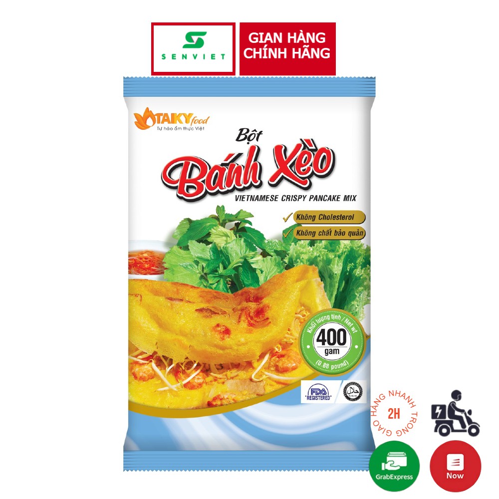BỘT BÁNH XÈO CỐT DỪA TÀI KÝ 400G