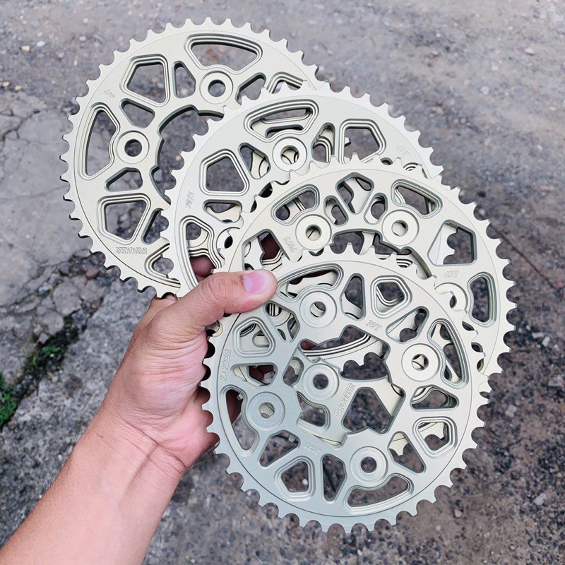 Dĩa nhôm ANODE 7075 gắn Exciter 150,155 các đời “ bao cứng cáp “