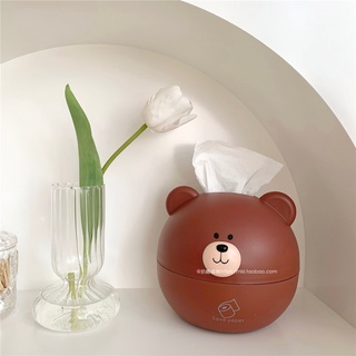 Hộp đựng giấy hình gấu