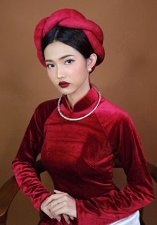Mấn xoắn vải nhung