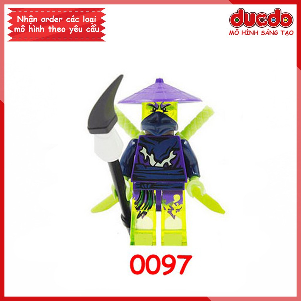 Minifigures các nhân vật Ninjago tuyệt đẹp - Đồ chơi Lắp ghép Xếp hình Mini Mô hình Ninja DECOOL 0092-0097
