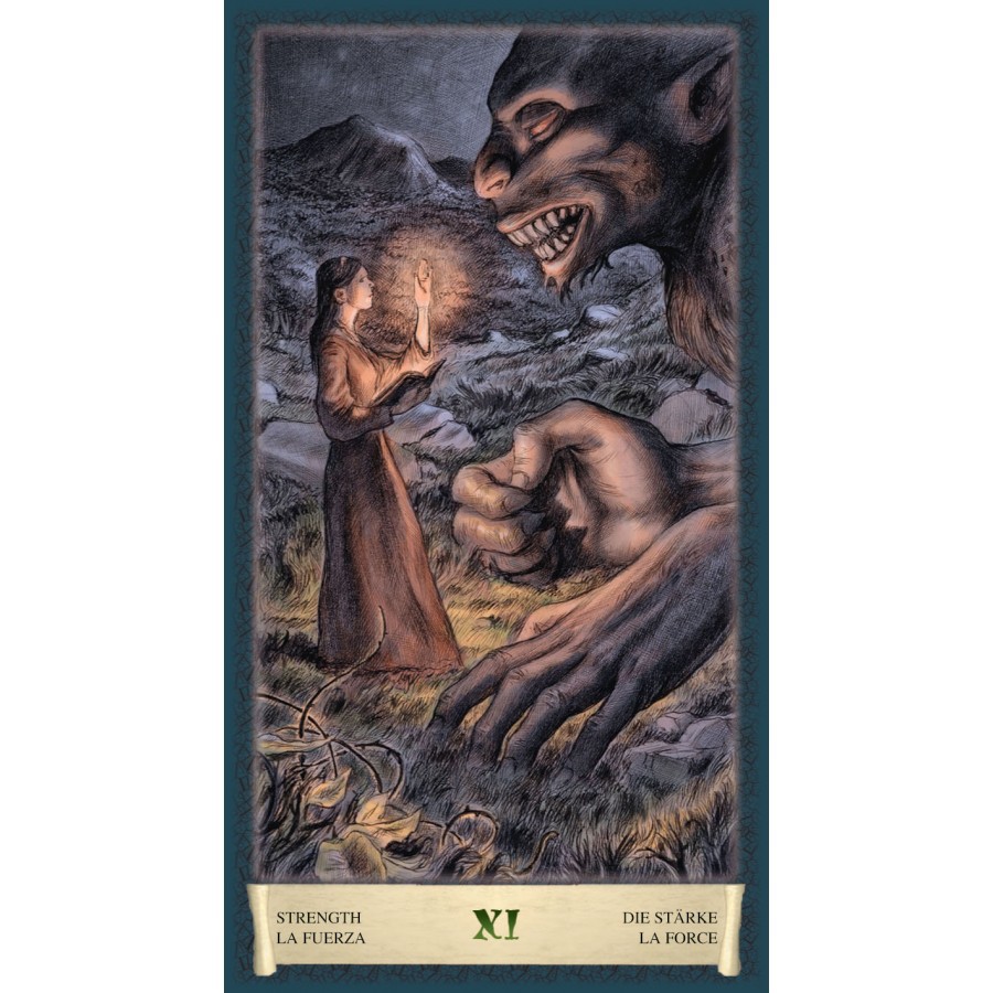 Bộ Bài Dark Grimoire Tarot (Mystic House Tarot Shop) - Bài Gốc Authentic Chính Hãng 100%