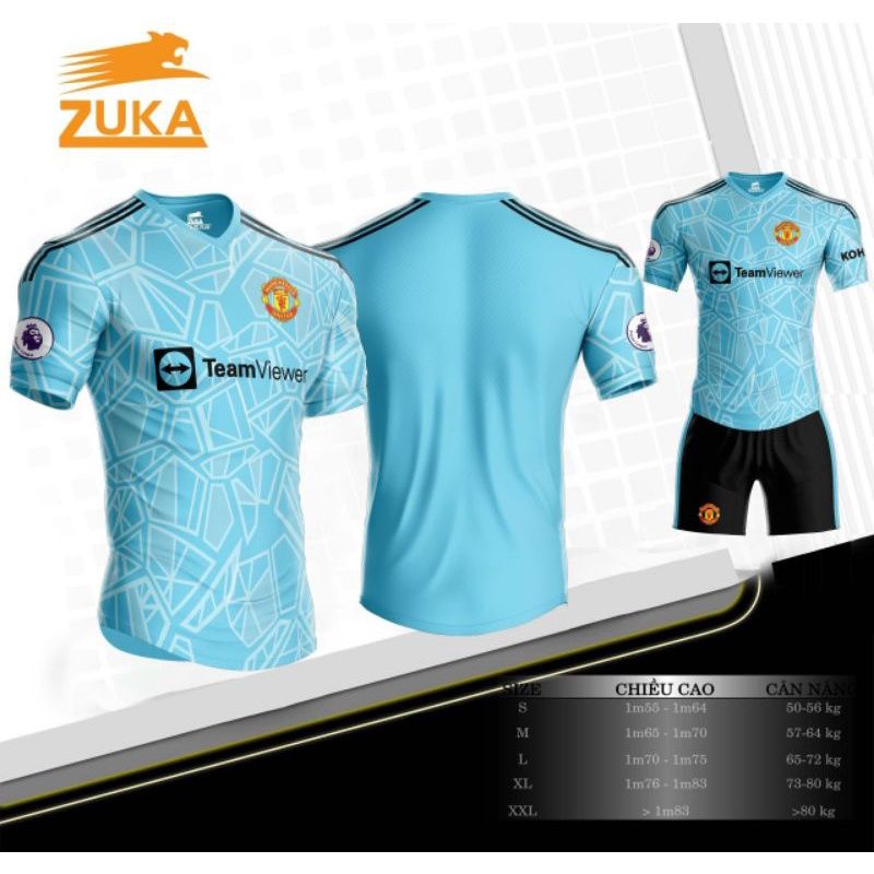 Bộ Quần Áo bóng đá dài tay CLB MU  Manchester United 2022-2023( cam ket y hình)